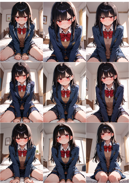 Nova Anime AM v4.0 - 馬乗りになっているシーンを表現するプロンプト、画像生成結果:画像13