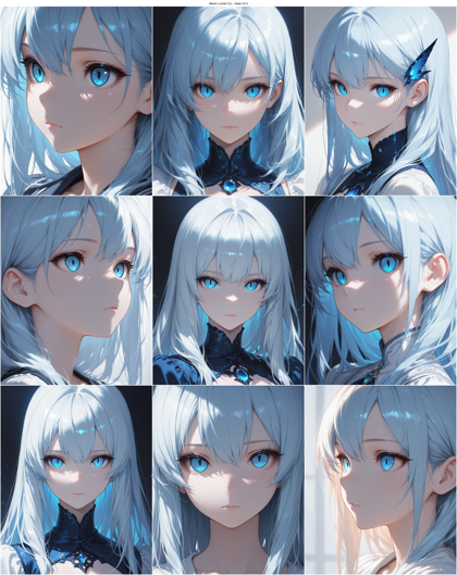 Akium Lumen ILL - base v4.0 - 白目を描画しない表現のプロンプト、画像生成結果:画像6