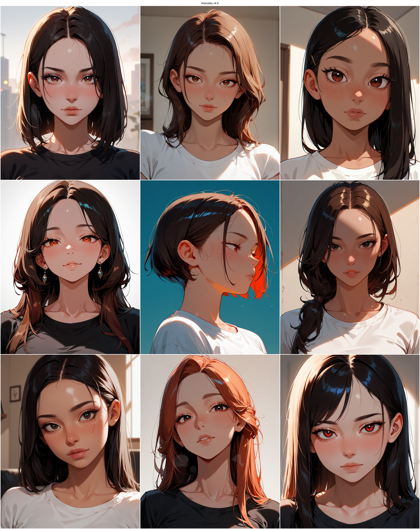 AnimaIka v4.6 - 白目を描画しない表現のプロンプト、画像生成結果:画像12