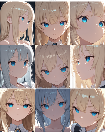 Raehoshi illust XL v10.0 - 白目を描画しない表現のプロンプト、画像生成結果:画像4