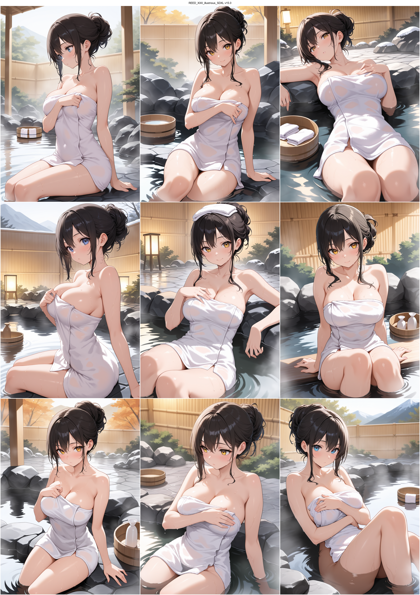 REED_XXX_illustrious_SDXL v15.0 - 温泉、露天風呂のシーンを表現するプロンプト、画像生成結果:画像4