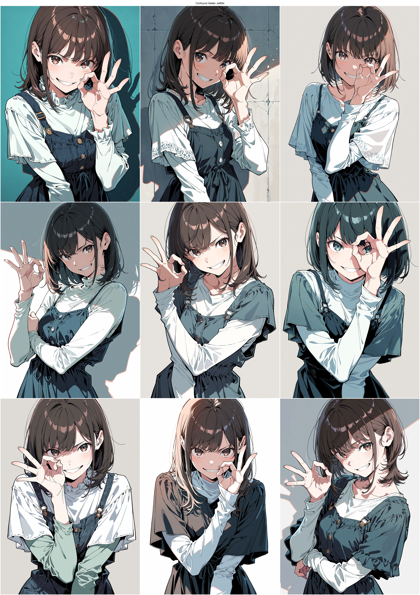 Confound Atelier JetMix - イラスト、絵画的な表現をするプロンプト、アニメ絵の要素を弱めるプロンプト、画像生成結果:画像6