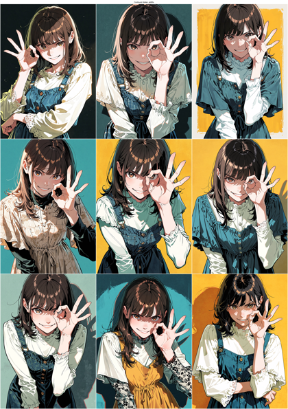 Confound Atelier JetMix - イラスト、絵画的な表現をするプロンプト、アニメ絵の要素を弱めるプロンプト、画像生成結果:画像14