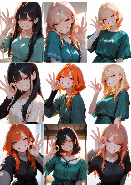 Hassaku Anima v1.3 - イラスト、絵画的な表現をするプロンプト、アニメ絵の要素を弱めるプロンプト、画像生成結果:画像1