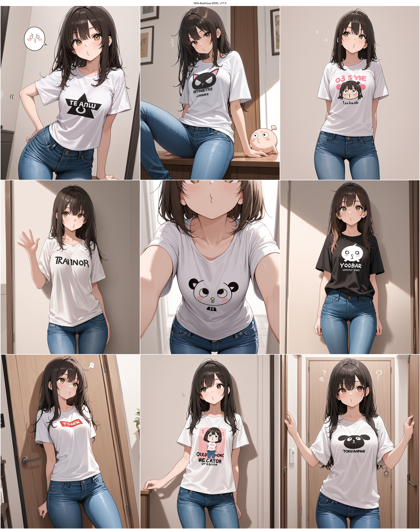 WAI-illustrious-SDXL v17.0 - 口をすぼめる表情のプロンプト、画像生成結果:画像13