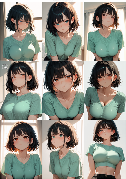 RAMTHRUST'S-NSFW-PINK-ALCHEMY-ANIMA v2.9 - ふくれっ面、頬を膨らませた表情のプロンプト、画像生成結果:画像6
