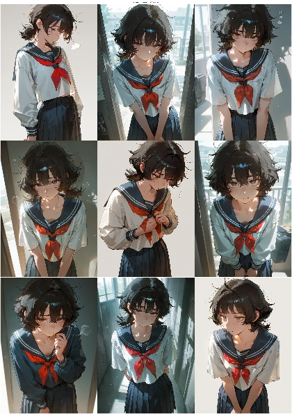 chosen Irises-mix v2.0 anima - 脇役キャラクター、地味なキャラクターを表現するプロンプト、画像生成結果:画像14