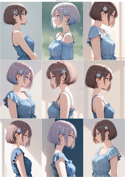 REED_Illustration_IL_SDXL v6.0IL - 横顔を表現するプロンプト、画像生成結果:画像8