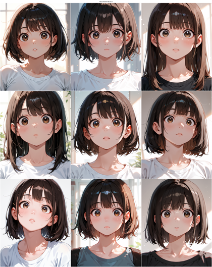 Nova Anime AM v4.0 - 瞳が上瞼に隠されない目を表現するプロンプト、画像生成結果:画像6