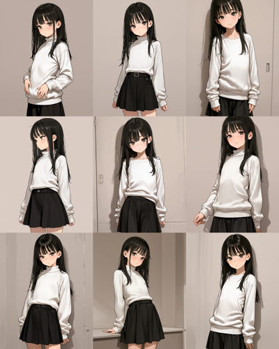 PlantMilk Walnut - 小さな胸・貧乳を表現するプロンプト:画像5
