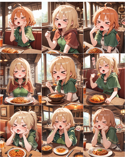 Prefect illustrious XL v8.0 - 辛い物を食べた表情のプロンプト、画像生成結果:画像3