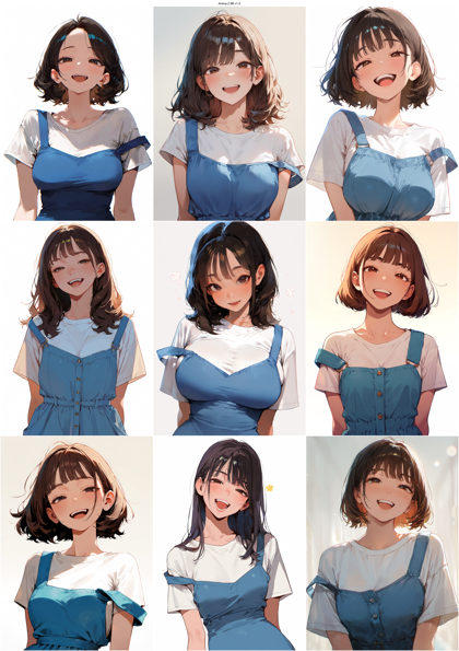 Anima-2.9B v1.0 - 肩紐や服の肩ストラップが外れている状態を表現するプロンプト:画像2