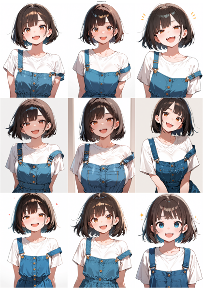 AnimaIka v4.8 - 肩紐や服の肩ストラップが外れている状態を表現するプロンプト:画像4