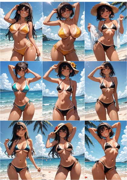 RAMTHRUST'S-NSFW-PINK-ALCHEMY-ANIMA v2.9 - 水着の日焼け跡を表現するプロンプト、画像生成結果:画像8