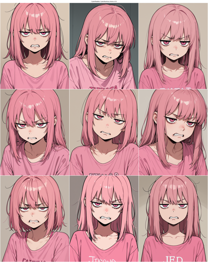 CyberRealistic CyberIllustrious Anime v5.0 - 「うへぇ」の表情（軽い嫌悪感）を表現するプロンプト、画像生成結果:画像49