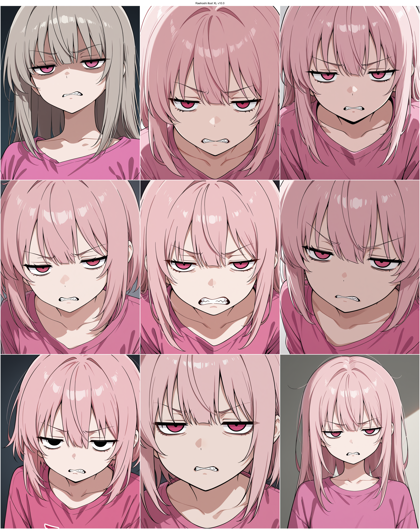 Raehoshi illust XL v10.0 - 「うへぇ」の表情（軽い嫌悪感）を表現するプロンプト、画像生成結果:画像45