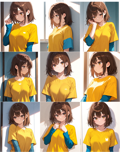 Nova Anime XL v19.0 - バストアップ構図のプロンプト、画像生成結果:画像6