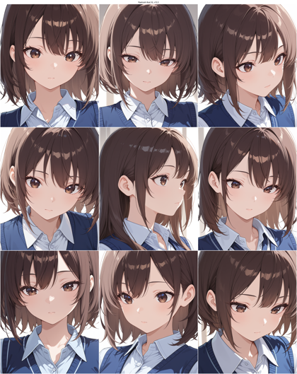 Raehoshi illust XL v10.0 - バストアップ構図のプロンプト、画像生成結果:画像4