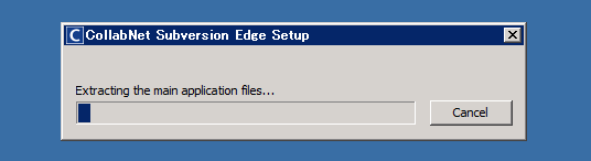 CollabNet Subversion Edge 1.3.2のインストール:画像8