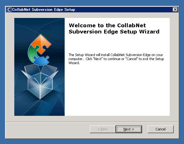 CollabNet Subversion Edge 4.0.0 のインストール:画像4