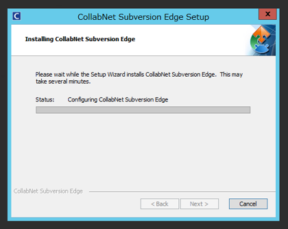 CollabNet Subversion Edge 5.0.1 のインストール:画像6