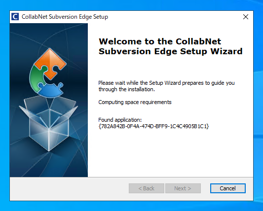 CollabNet Subversion Edge 5.2.4 のインストール:画像3