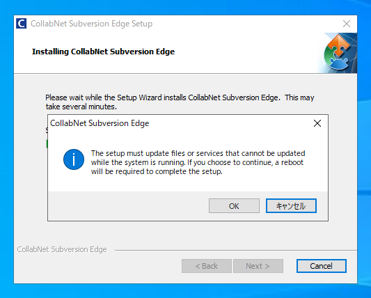 CollabNet Subversion Edge 5.2.4 のインストール:画像8
