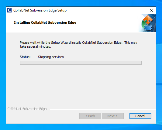 CollabNet Subversion Edge 5.2.4 のインストール:画像9