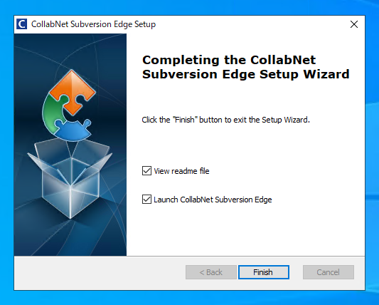CollabNet Subversion Edge 5.2.4 のインストール:画像10