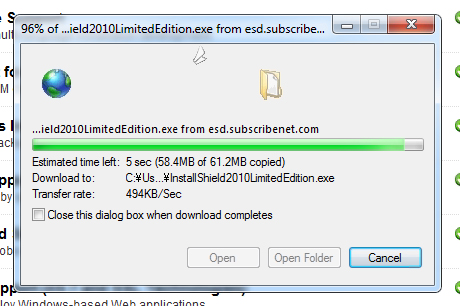 InstallShield 2010 Limited Edition for Visual Studio 2010をダウンロードする:画像8