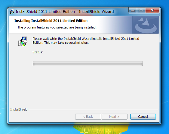 InstallShield 2011 Limited Edition for Visual Studio 2010をインストールする:画像4