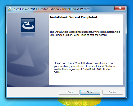 InstallShield 2011 Limited Edition for Visual Studio 2010をインストールする:画像6
