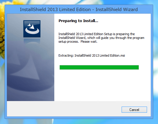 InstallShield 2013 Limited Edition for Visual Studio 2013 の有効化とインストール:画像9
