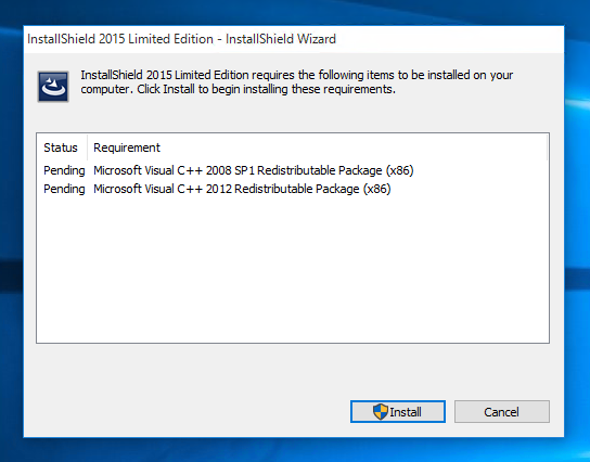 InstallShield 2015 Limited Edition for Visual Studio 2015 の有効化とインストール:画像11