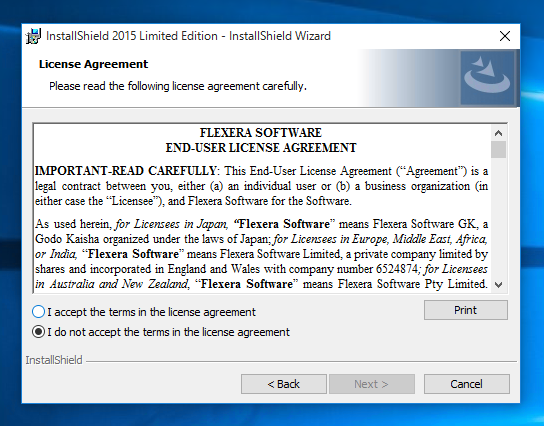 InstallShield 2015 Limited Edition for Visual Studio 2015 の有効化とインストール:画像15