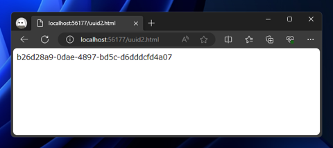 JavaScript によるUUIDの作成:画像4