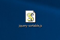 jQuery Sortable のダウンロード:画像2