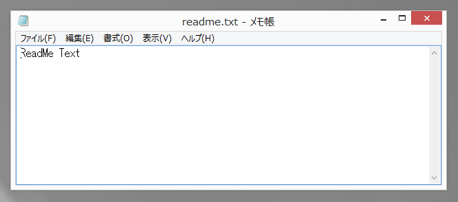 選択されたファイルを開きファイルの内容を読み込む - FileReader の利用:画像1