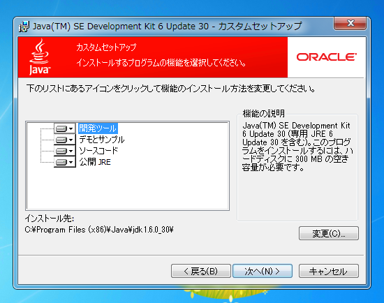 JDK6 Update30 をインストールする:画像12