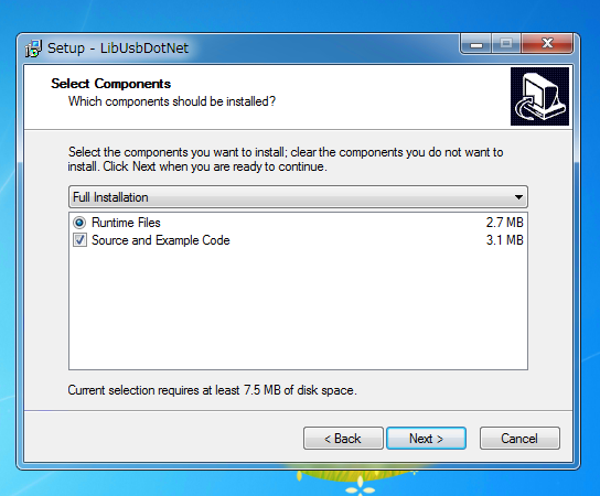 PICやH-8などのUSB通信機能を持つチップとC#で通信するためのライブラリLibUsbDotNetのインストール:画像8