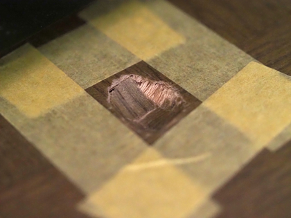 ハウスボックス イージーリペアキット のレビュー (床の傷の補修):画像15