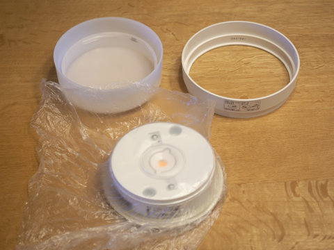 Panasonic LED シーリングライト LGB51581 KLE1 の取り付け・レビュー:画像6