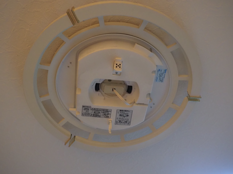 Panasonic LED シーリングライト LGB51581 KLE1 の取り付け・レビュー:画像15