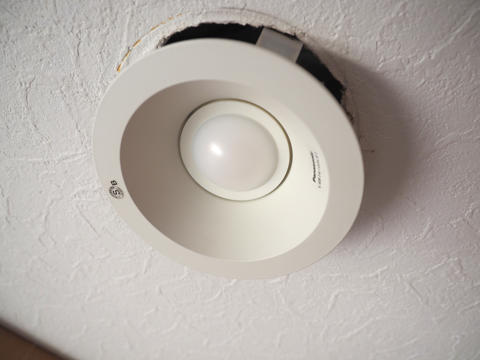 Panasonic LED ダウンライト LGB74103 LE1 の取り付け・レビュー:画像12