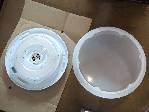 Panasonic LEDシーリングライト HH-LC464A のレビュー - 照明器具の交換と取り付け方法:画像18