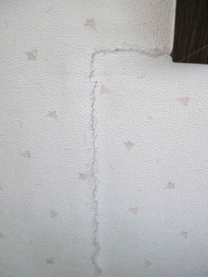 壁のひび割れを補修する:画像13