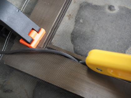 網戸の網を張替える:画像30