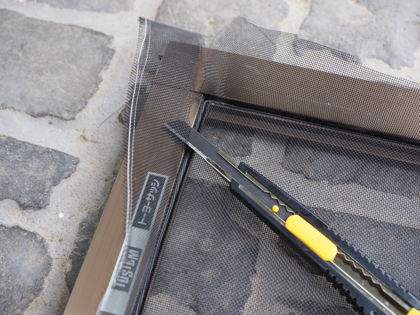 網戸の網を張替える:画像36