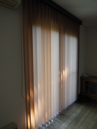 タチカワブラインド 縦型ブラインド ラインドレープ のレビュー:画像6