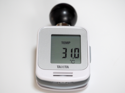 タニタ 無線黒球式熱中症指数計 TC-310 のレビュー:画像25